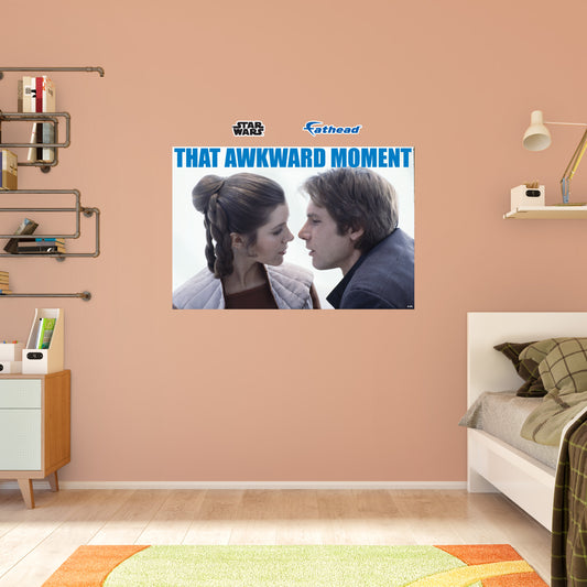 That Awkward Moment meme Poster        - Officially Licensed Star Wars Removable     Adhesive Decal