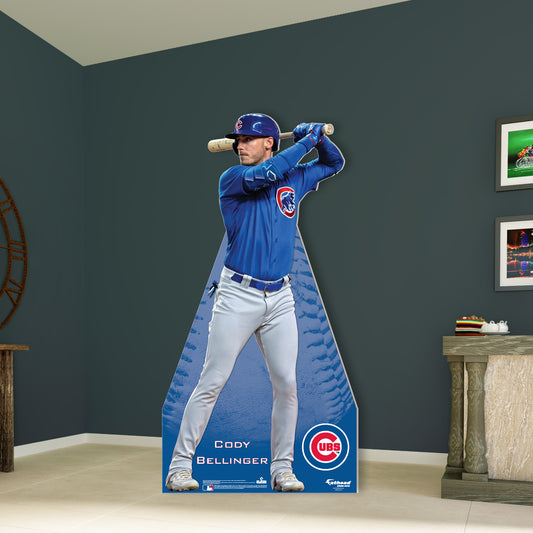 Chicago Cubs: Cody Bellinger   Life-Size   Foam Core Cutout  - Officially Licensed MLB    Stand Out