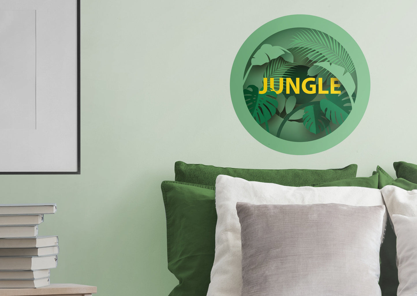 Jungle:  Detail Icon        -   Removable     Adhesive Decal