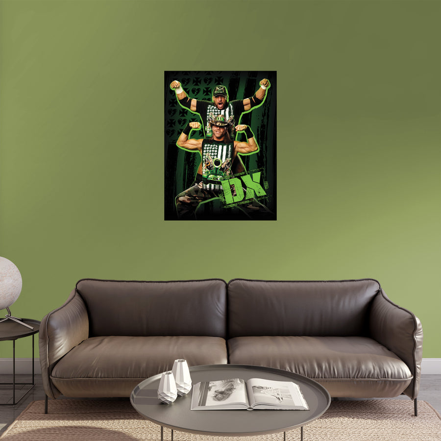 D-Generation X - Peel & Stick Poster - Official WWE - Reusable Vinyl Wall Decal #2