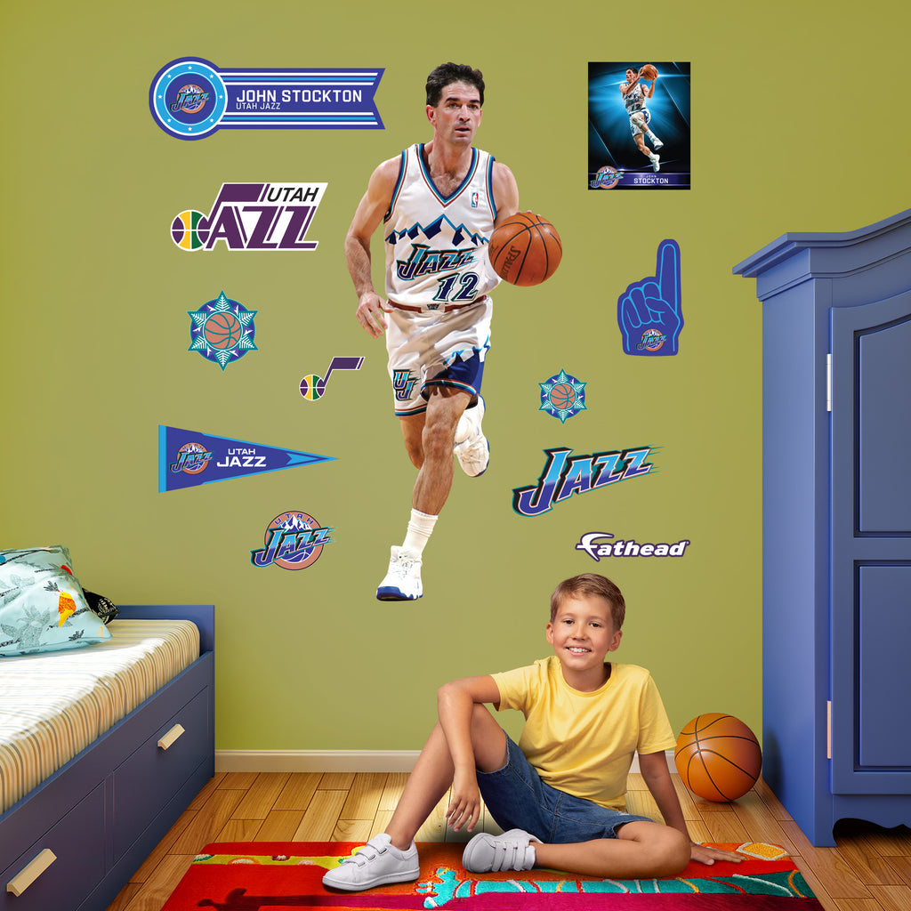 Life-Size Athlete +11 Decals  (31"W x 77"H) 