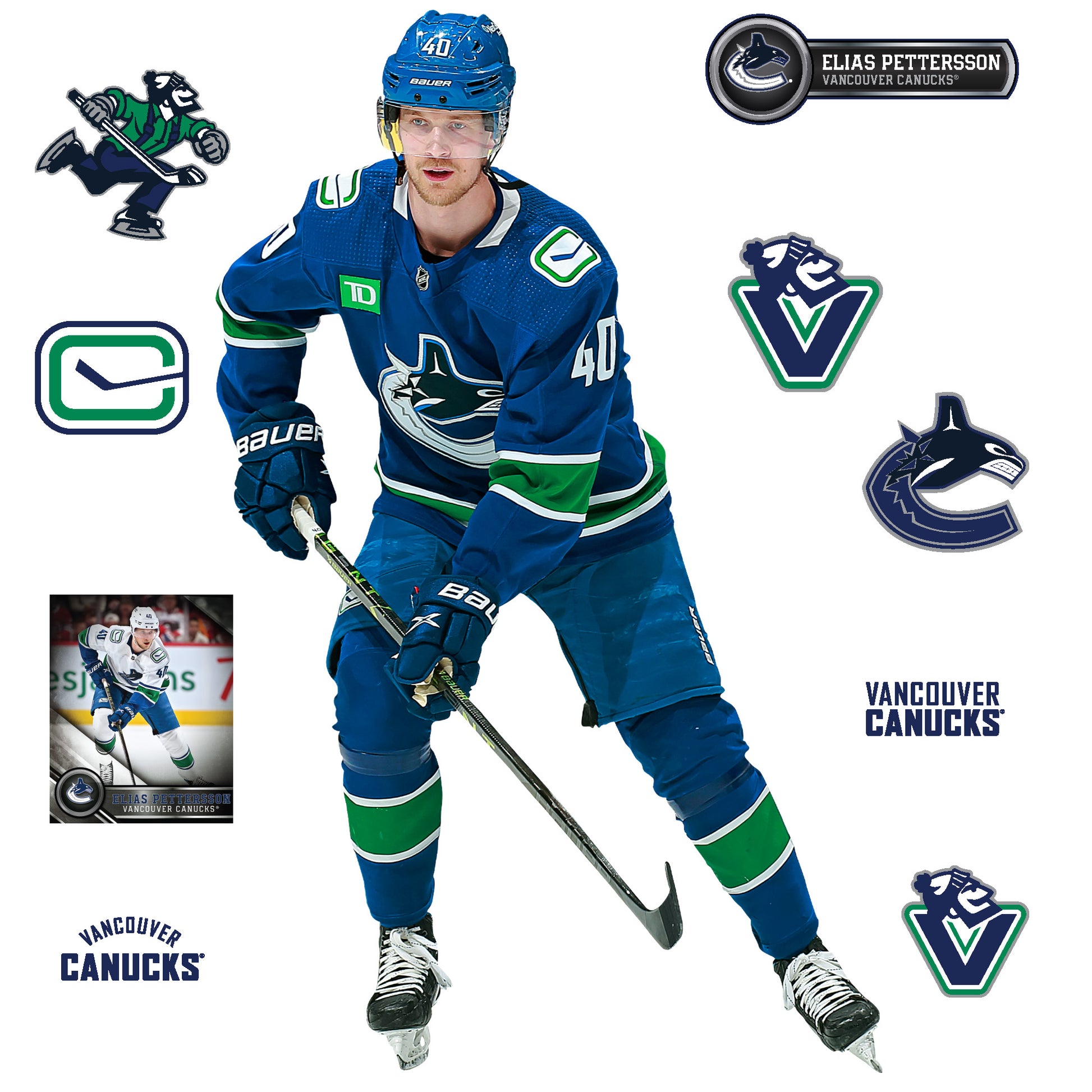 The Vancouver Canucks Elias Pettersson In The 2023 NHL All Star