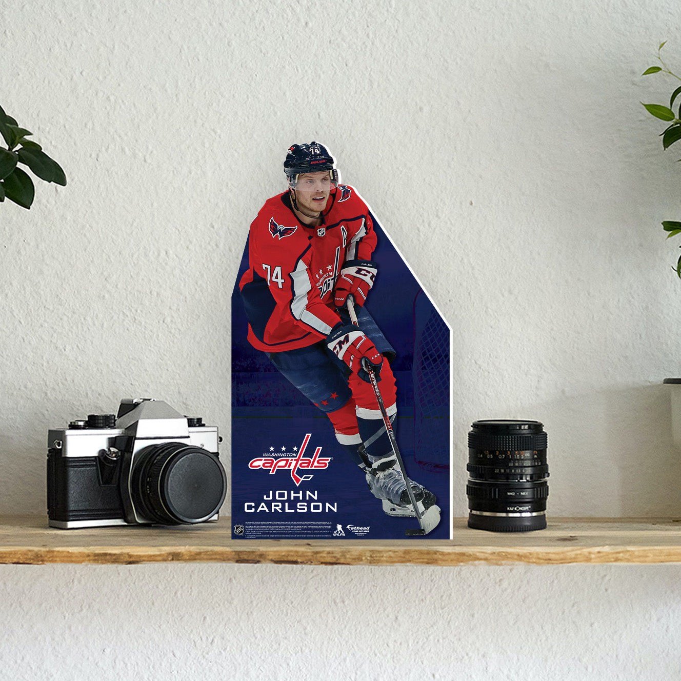 Washington Capitals: John Carlson  Stand Out Mini   Cardstock Cutout  - Officially Licensed NHL    Stand Out