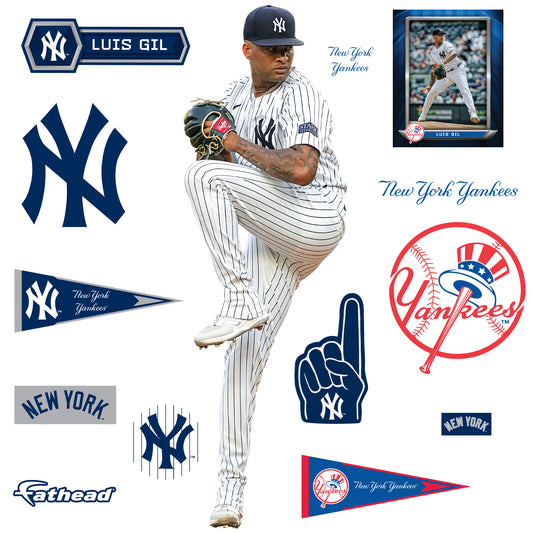 Life-Size Athlete +13 Decals  (24.5"W x 78"H) 