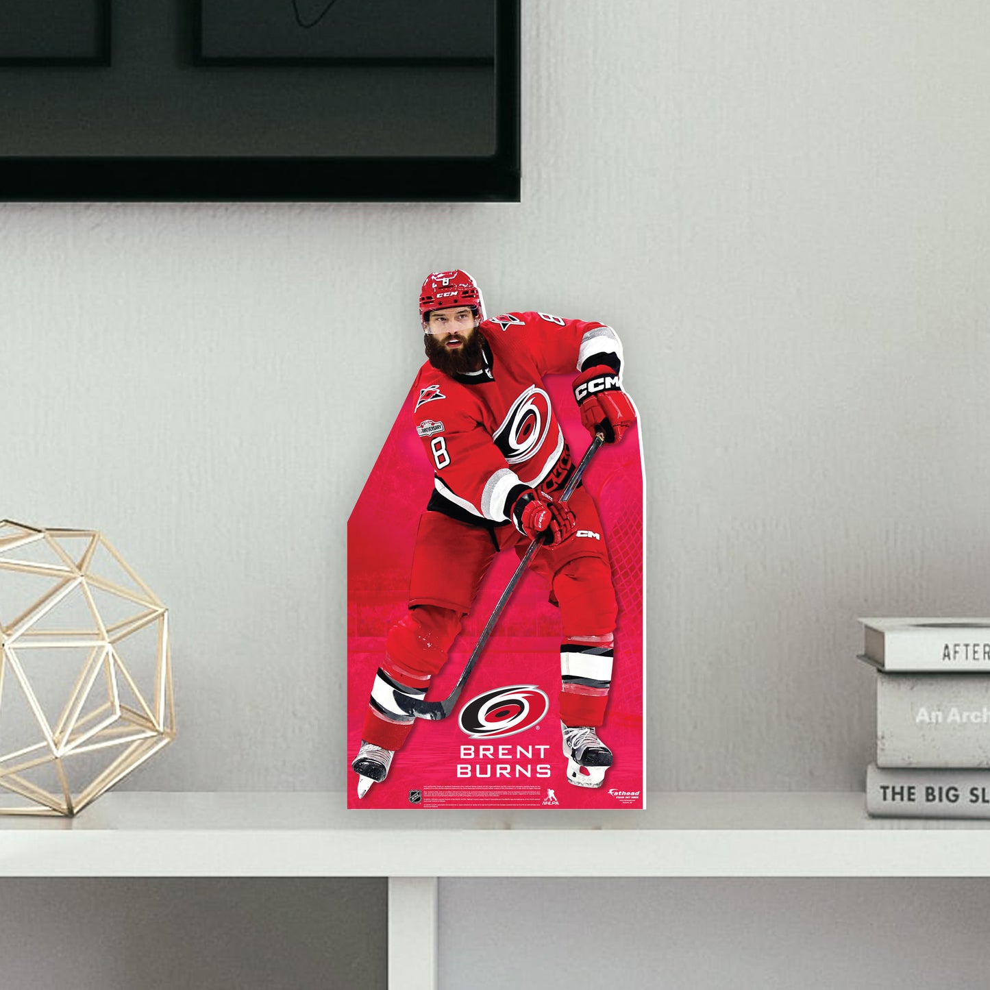 Carolina Hurricanes: Brent Burns Stand Out Mini Cardstock Cutout - Officially Licensed NHL Stand Out