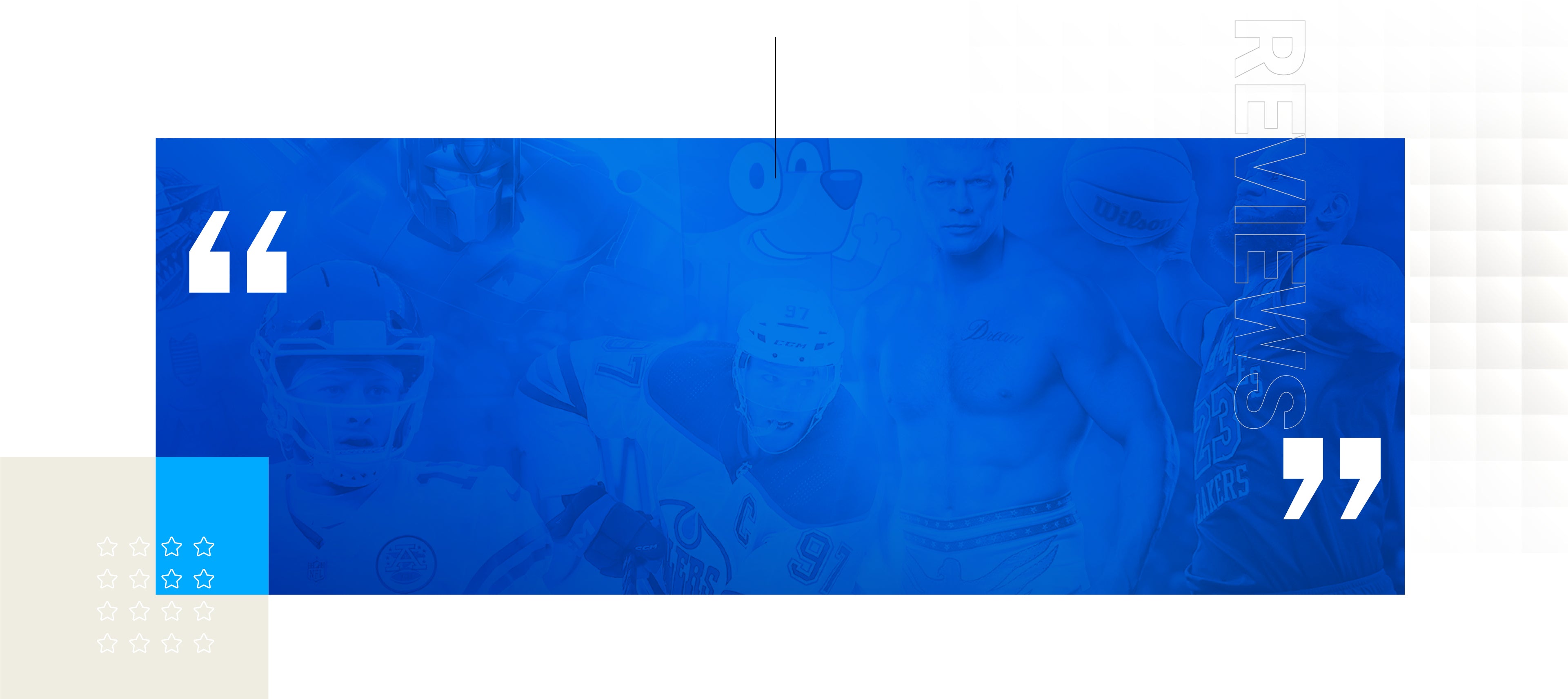 image of a background collage of a variety of product images