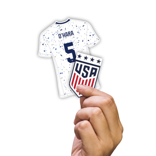 Kelley O'Hara 2023 Player Collection Minis        - Officially Licensed USWNT Removable     Adhesive Decal