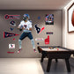 Life-Size Athlete +15 Decals  (38"W x 78"H) 