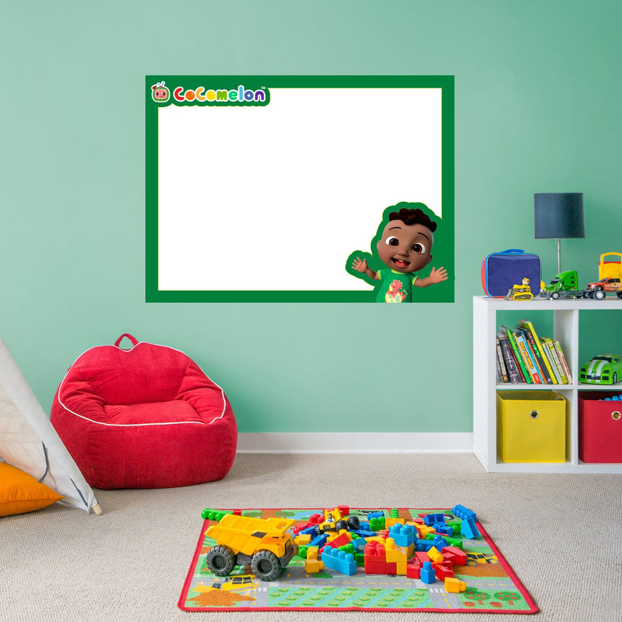 CoComelon - Cody - Dry Erase Decal - Official CoComelon - Reusable Vinyl Wall Decal