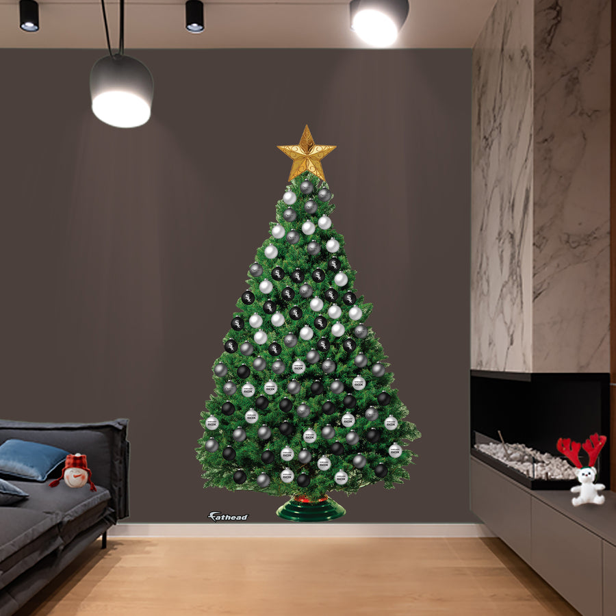 Chicago White Sox - Decorate Your Own Christmas Tree - Official MLB - Reusable Vinyl Wall Decals
