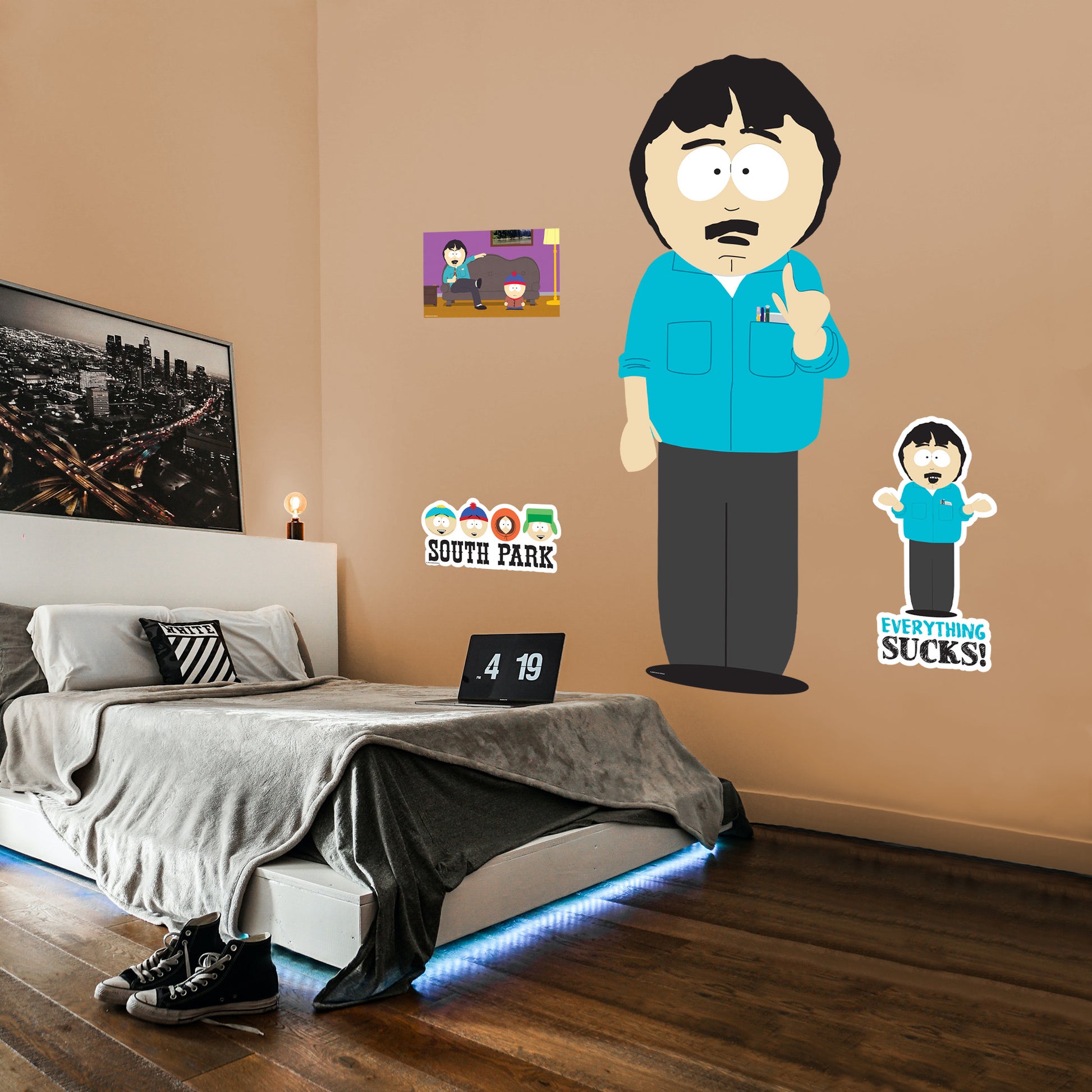 Life-Size Character +3 Decals  (51"W x 77"H) 