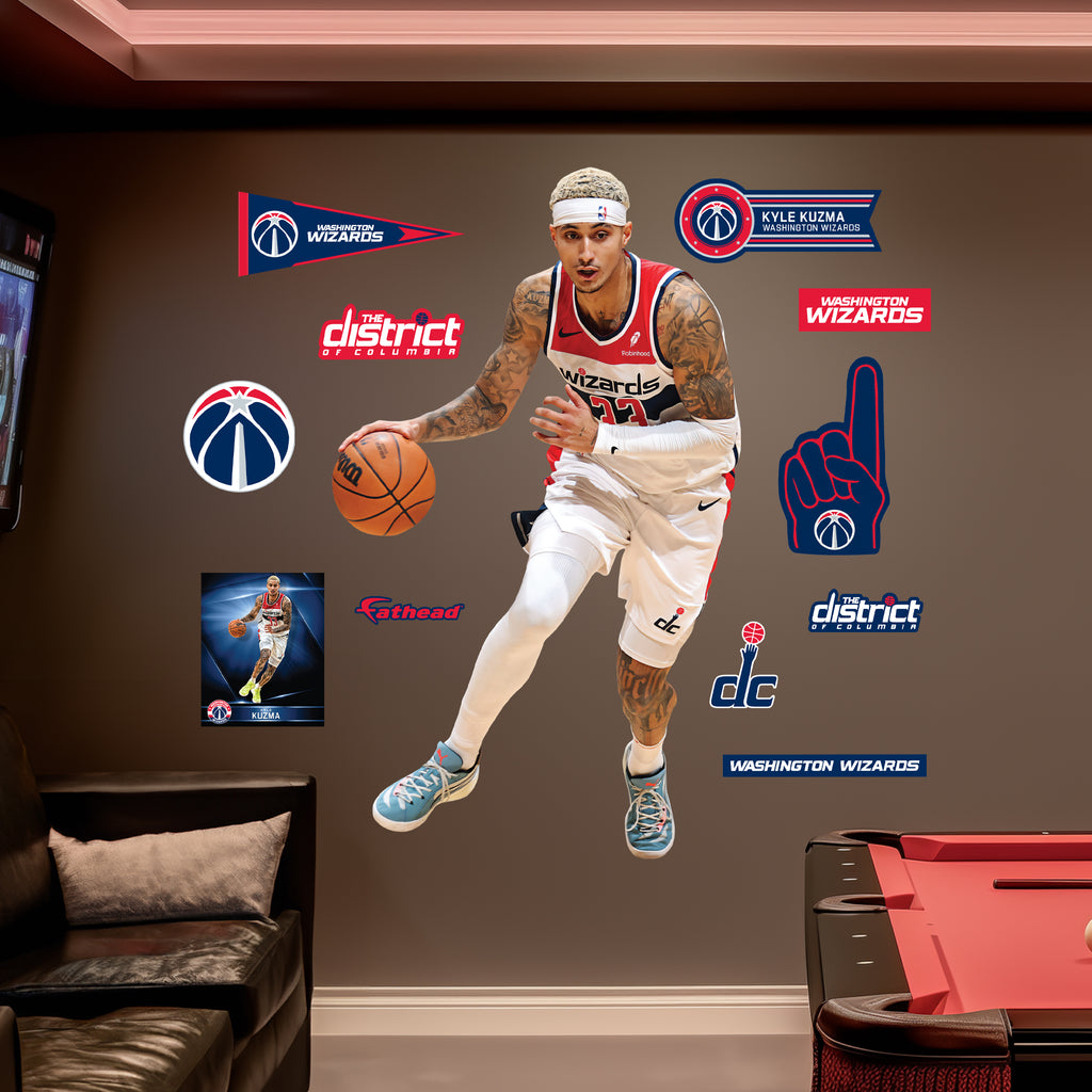 Life-Size Athlete +12 Decals  (46"W x 78"H)