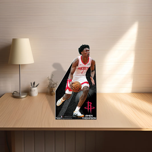 Houston Rockets: Amen Thompson Mini   Cardstock Cutout  - Officially Licensed NBA    Stand Out