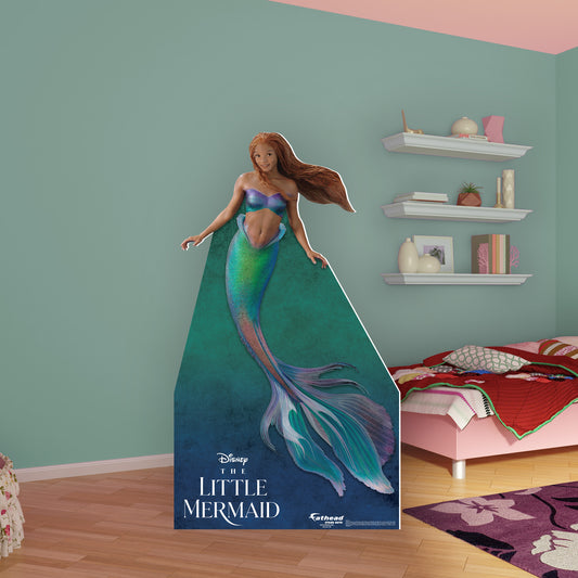 The Little Mermaid: Ariel Life-Size   Foam Core Cutout  - Officially Licensed Disney    Stand Out