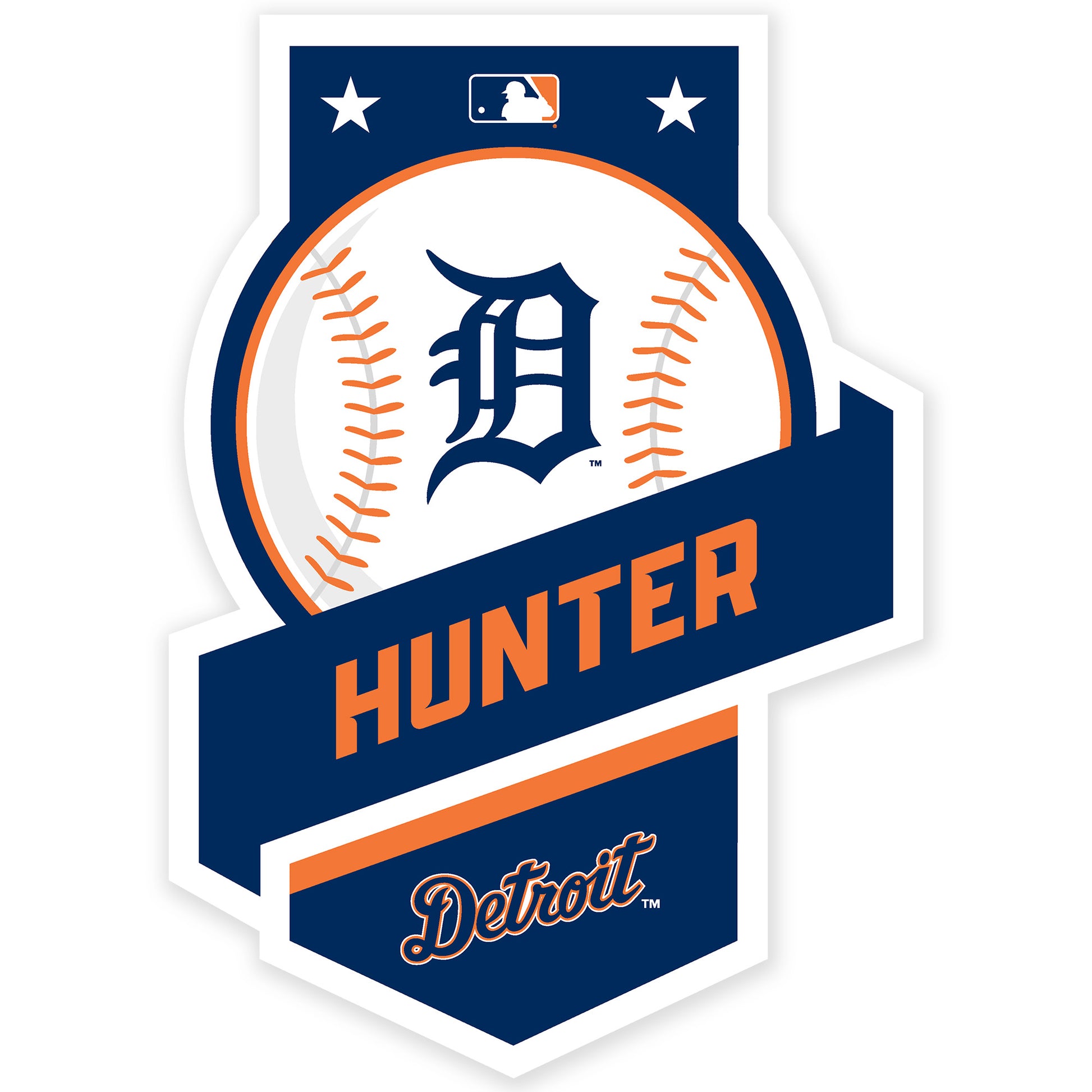 Detroit Tigers: 2023 Banner Personalized Name - Officially Licensed ML –  Fathead