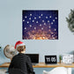 Christmas:  Bulbs Calendar Dry Erase        -   Removable     Adhesive Decal