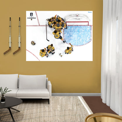 Vegas Golden Knights:  2023 Champions Celebration Poster        - Officially Licensed NHL Removable     Adhesive Decal