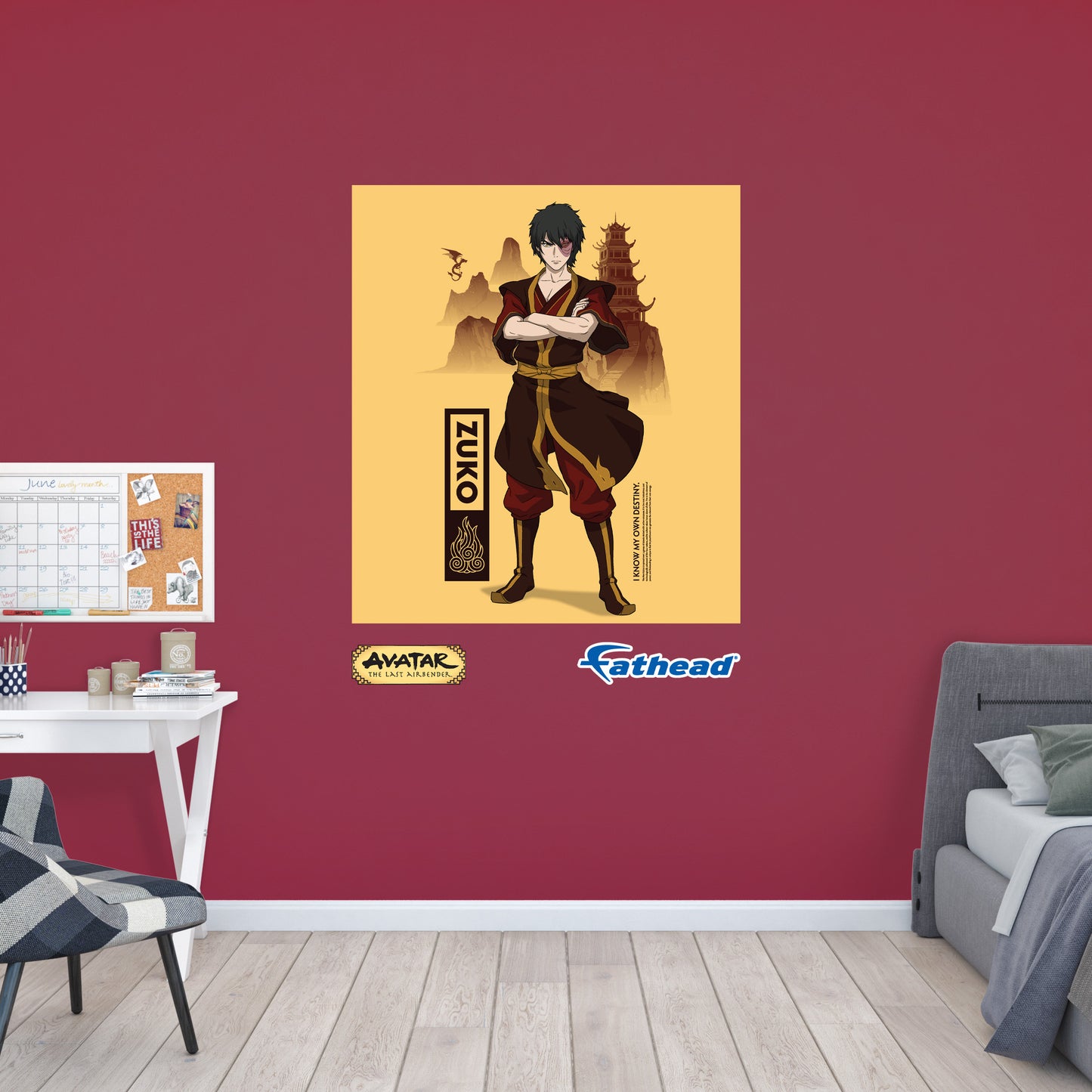 Avatar The Last Airbender: I Know My Own Destiny Poster - Officially Licensed Nickelodeon Removable Adhesive Decal