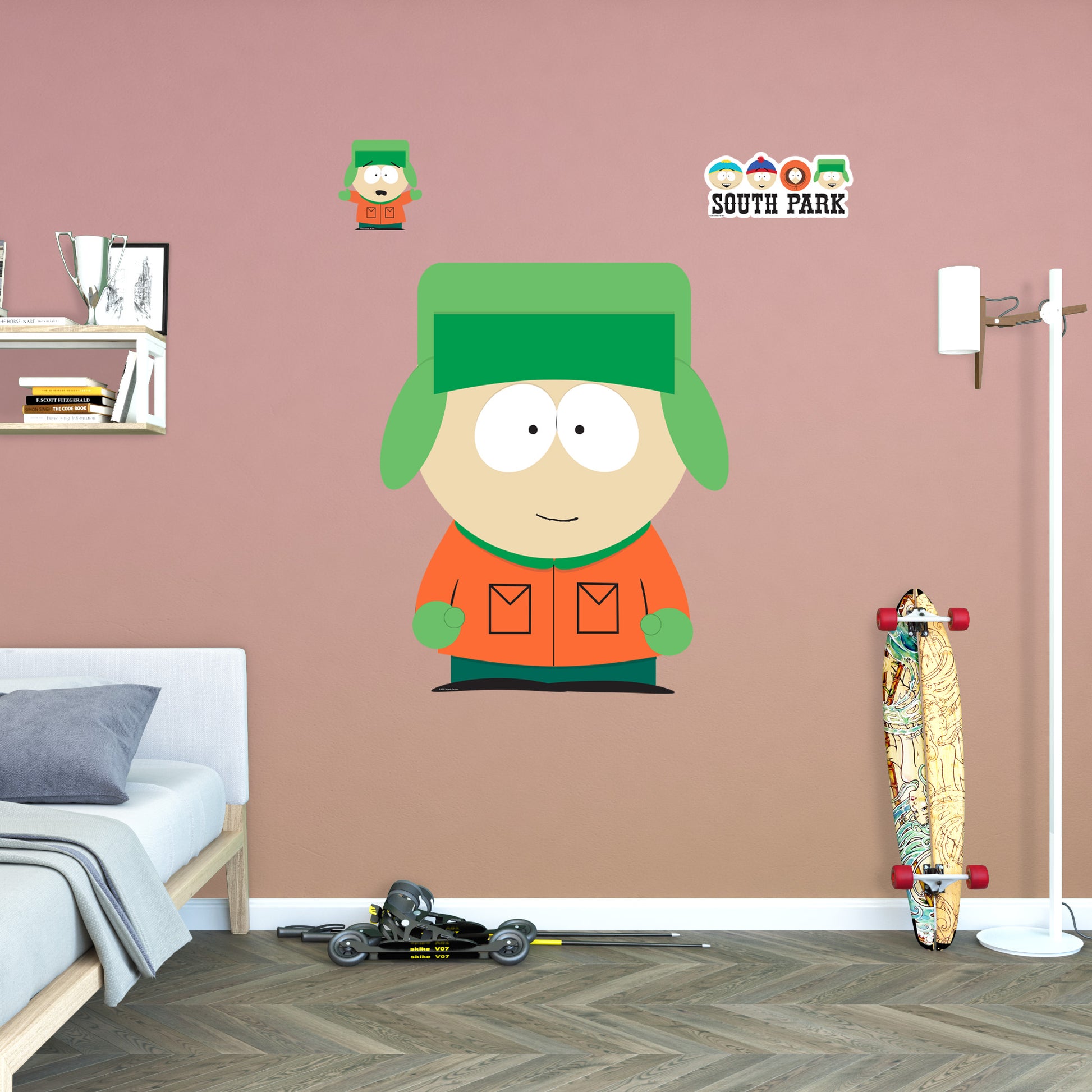 Giant Character +2 Decals  (36"W x 44"H) 