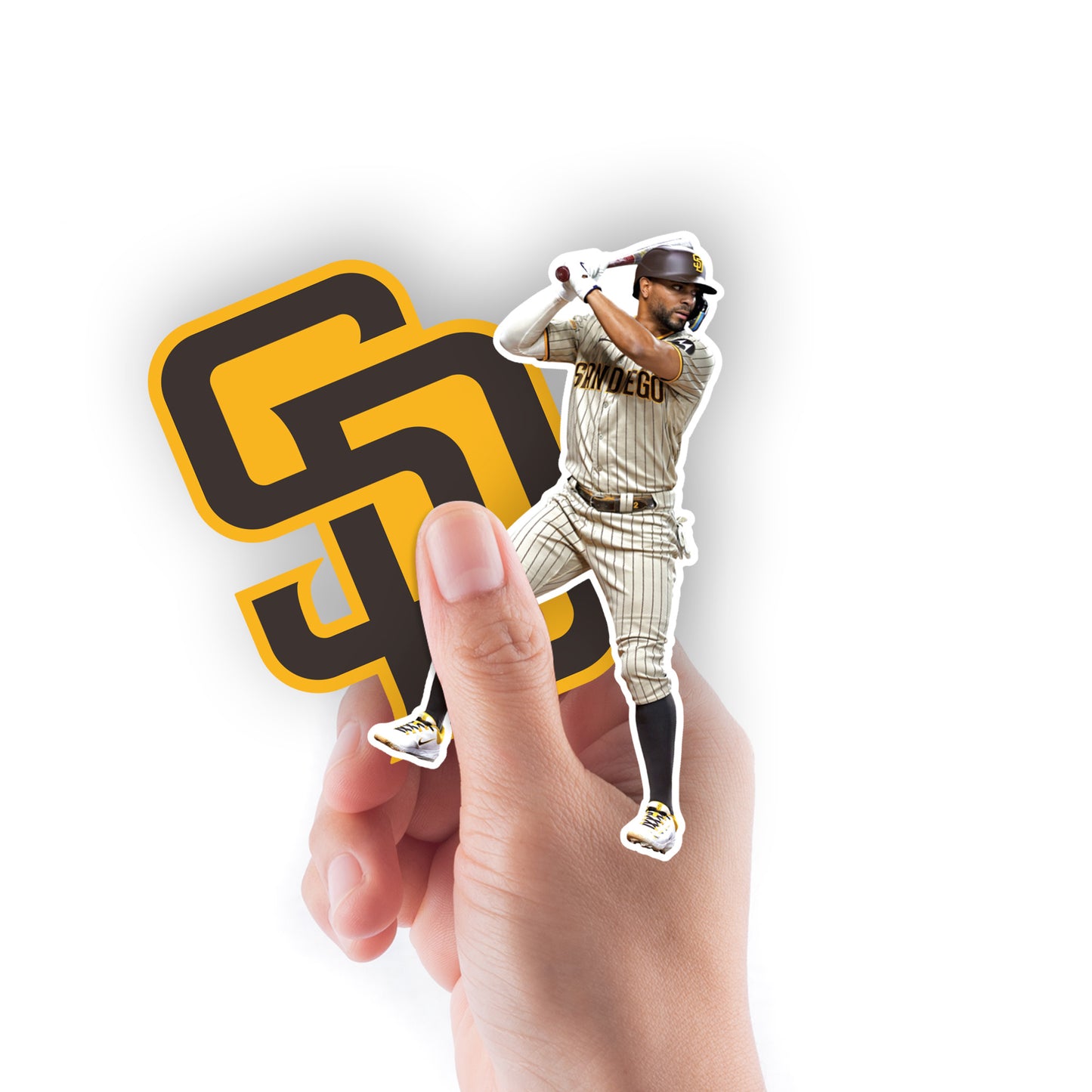 San Diego Padres: Xander Bogaerts 2023 Minis        - Officially Licensed MLB Removable     Adhesive Decal