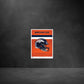 Denver Broncos - Helmet Series - Peel & Stick Poster - Official NFL - Reusable Vinyl Wall Decal