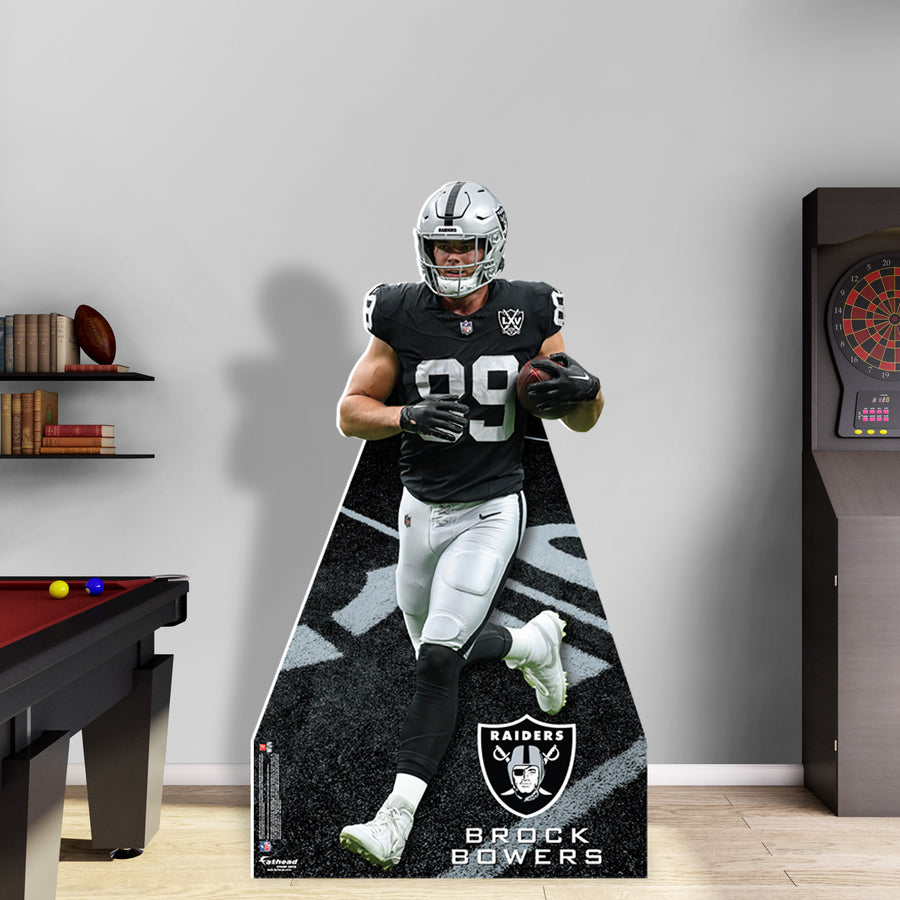 Brock Bowers - Life-Size Stand Out - Official NFL - Las Vegas Raiders - Foam Core Cutout