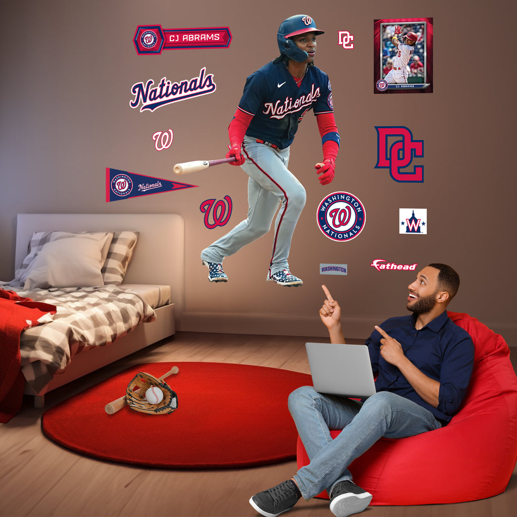 Life-Size Athlete +12 Decals  (49"W x 76"H) 