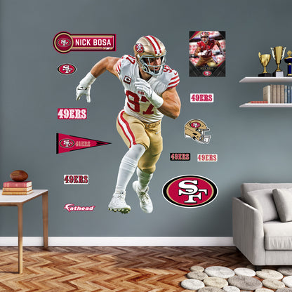 San Francisco 49ers NFL Decals for sale