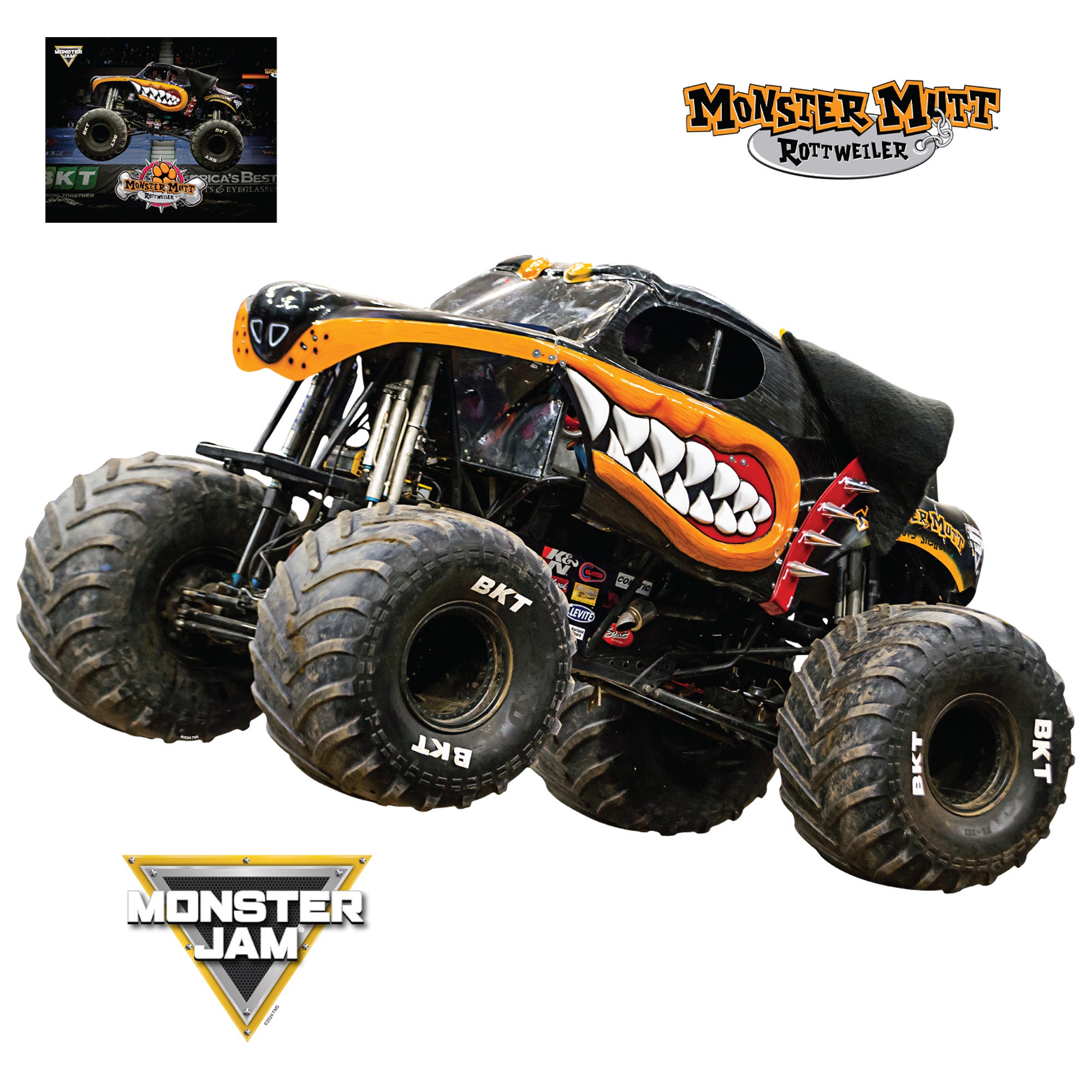 Mutt Rott Monster Mutt Rottweiler - RealBig Collection - Official Monster Jam ...