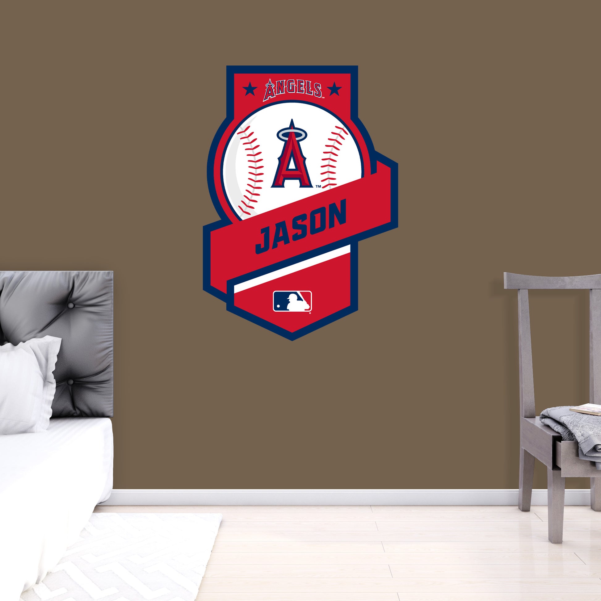 Los Angeles Angels: 2023 City Connect Logo - Officially Licensed MLB  Removable Adhesive Decal