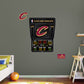 Cleveland Cavaliers - RealBig Scoreboard Collection - Official NBA - Reusable Vinyl Wall Decals