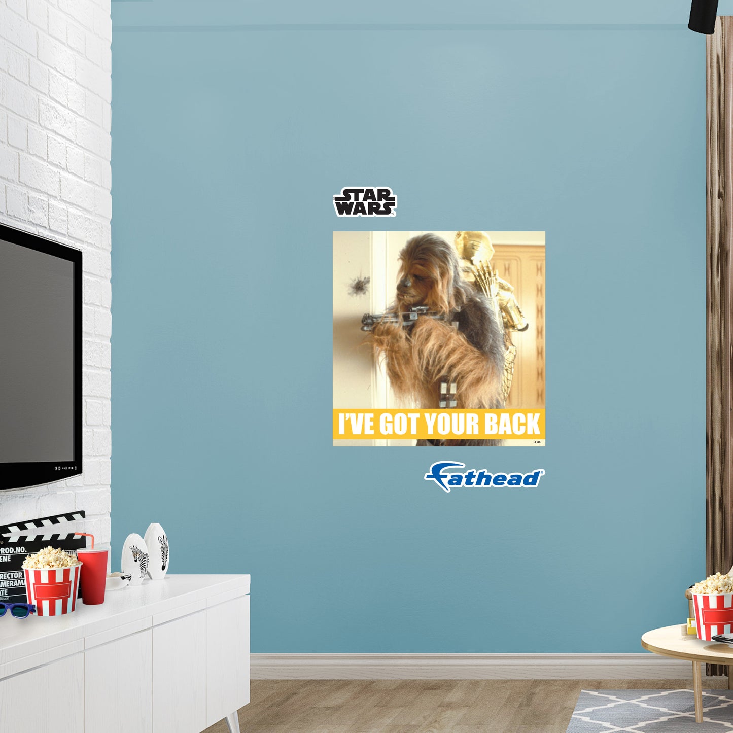 I've Got Your Back meme Poster        - Officially Licensed Star Wars Removable     Adhesive Decal