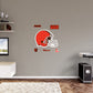 Cleveland Browns:  Logo        - Officially Licensed NFL Removable     Adhesive Decal