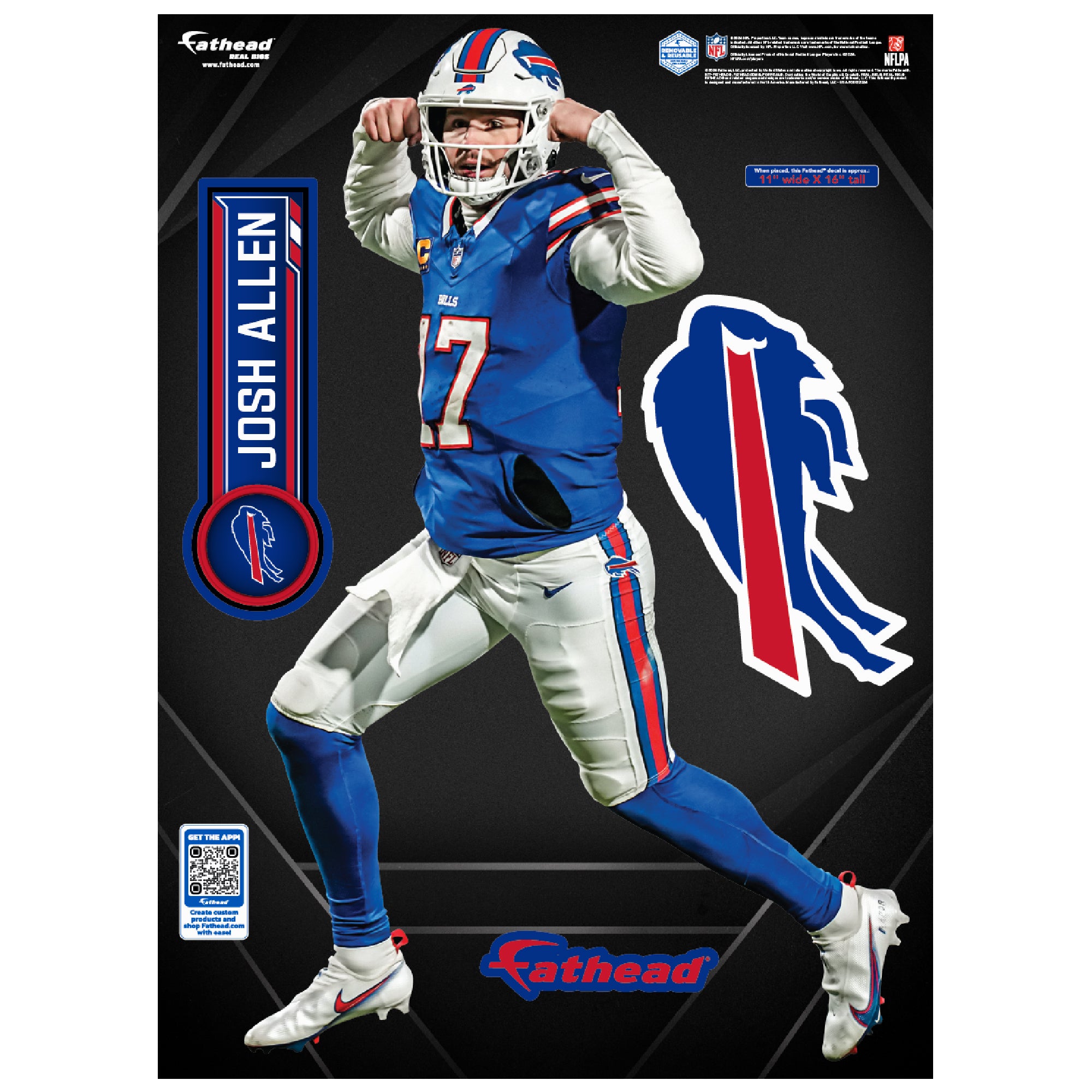 Josh Allen - Realbig Flex Collection - Official NFL - Buffalo Bills ...