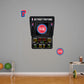 Detroit Pistons - RealBig Scoreboard Collection - Official NBA - Reusable Vinyl Wall Decals