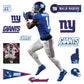 Life-Size Athlete +12 Decals  (47"W x 78"H) 