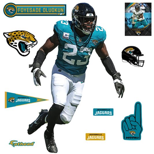 Life-Size Athlete +9 Decals  (50"W x 78"H) 