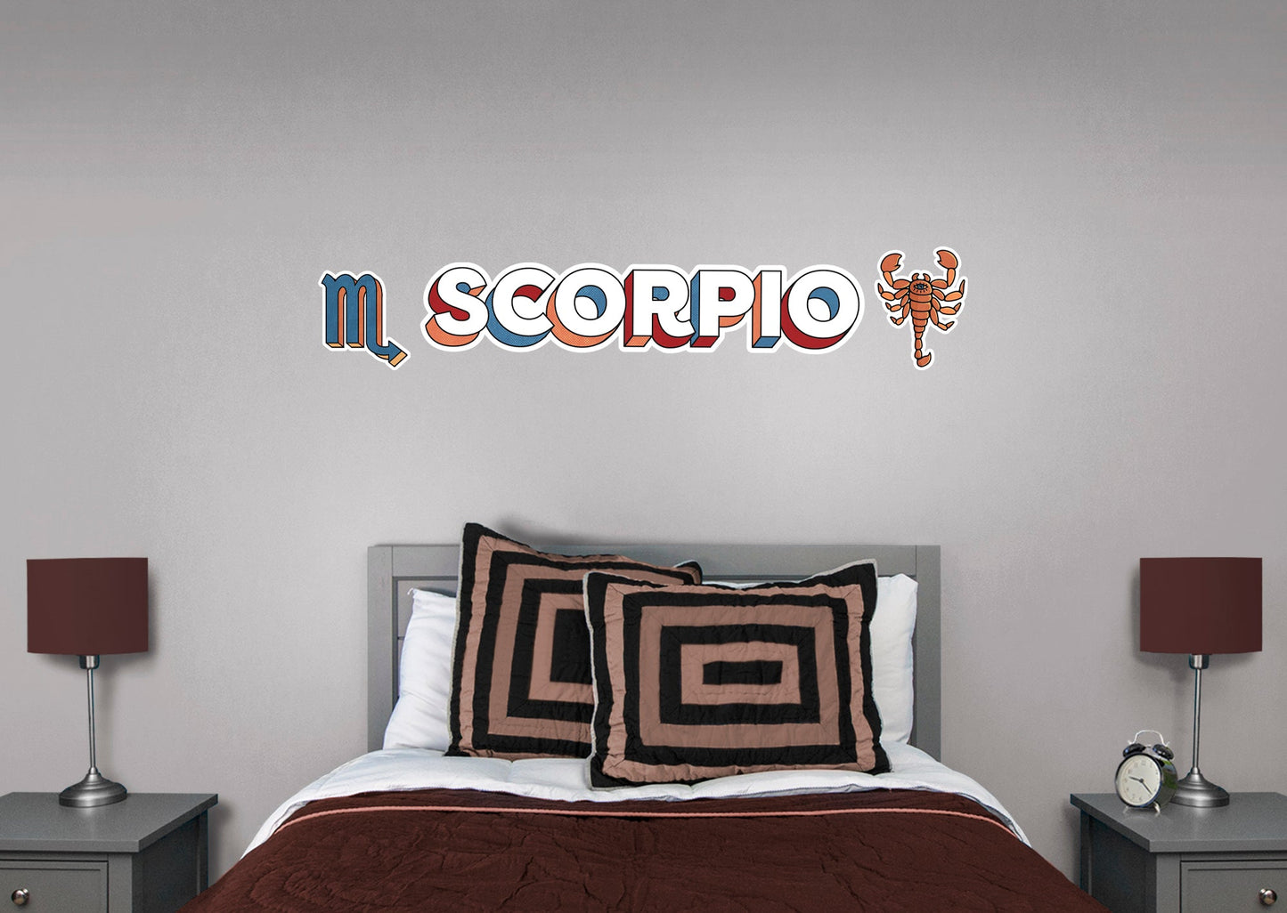 Zodiac: Scorpio         - Officially Licensed Big Moods Removable     Adhesive Decal