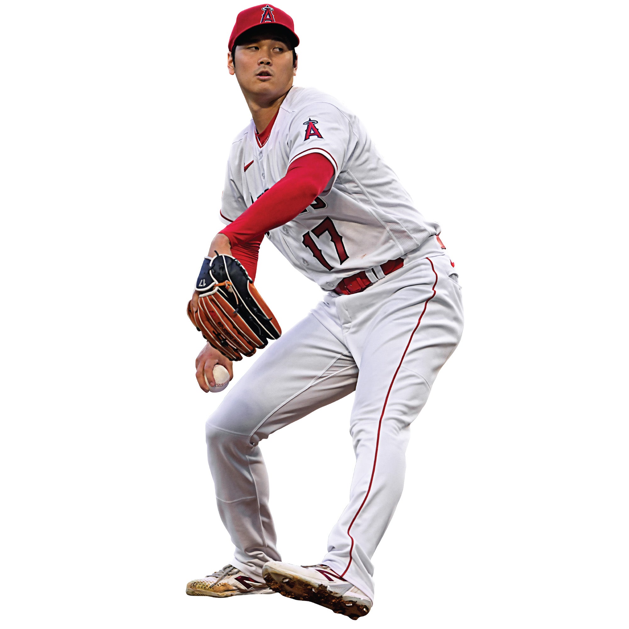 Los Angeles Angels: Shohei Ohtani Pitching - Officially Licensed