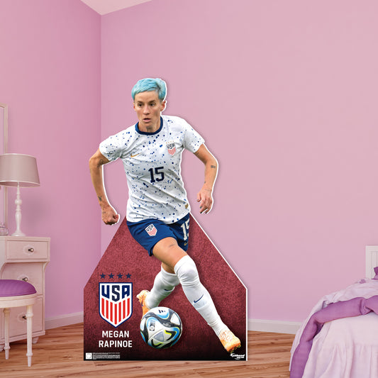 Megan Rapinoe   Life-Size   Foam Core Cutout  - Officially Licensed USWNT    Stand Out