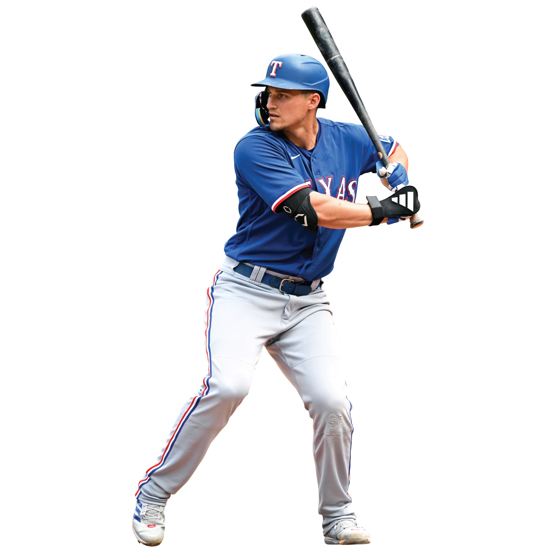 Texas Rangers Lithograph print of Corey Seager 2022 11 x 14