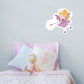 Nursery:  Stardust Princess Icon        -   Removable     Adhesive Decal