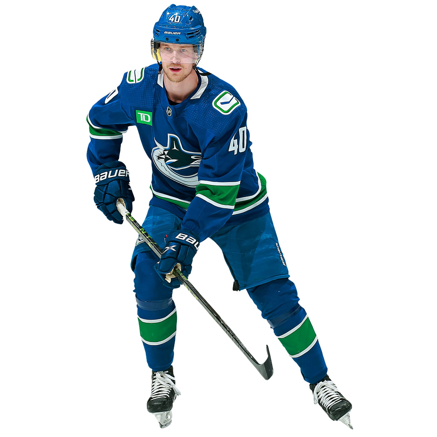 Vancouver Canucks: Elias Pettersson 2021 - NHL Removable Wall Adhesive Wall Decal XL