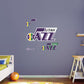 Utah Jazz - RealBig Classic Logo Collection - Official NBA - Reusable Vinyl Wall Decals