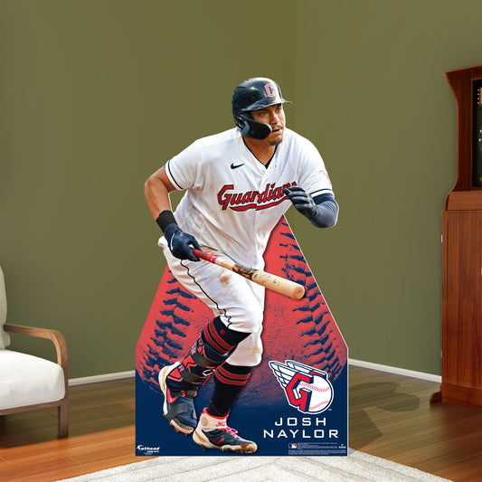 Cleveland Guardians: Josh Naylor 2023  Life-Size   Foam Core Cutout  - Officially Licensed MLB    Stand Out