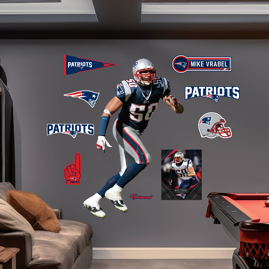 Life-Size Athlete +9 Decals  (49"W x 78"H)