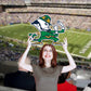 Notre Dame Fighting Irish:  Leprechaun Foamcore Logo   Foam Core Cutout  - Officially Licensed NCAA    Big Head