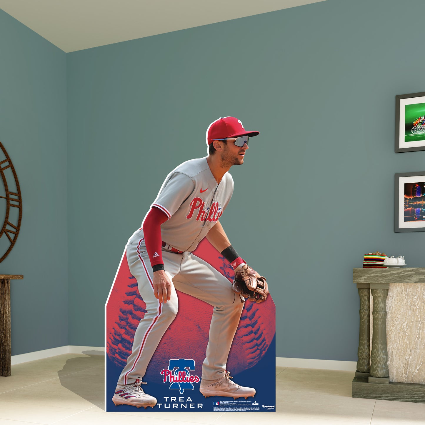 Philadelphia Phillies: Trea Turner   Life-Size   Foam Core Cutout  - Officially Licensed MLB    Stand Out