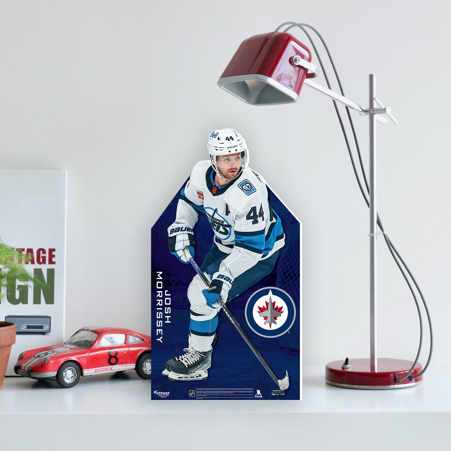 Winnipeg Jets: Josh Morrissey   Mini   Cardstock Cutout  - Officially Licensed NHL    Stand Out