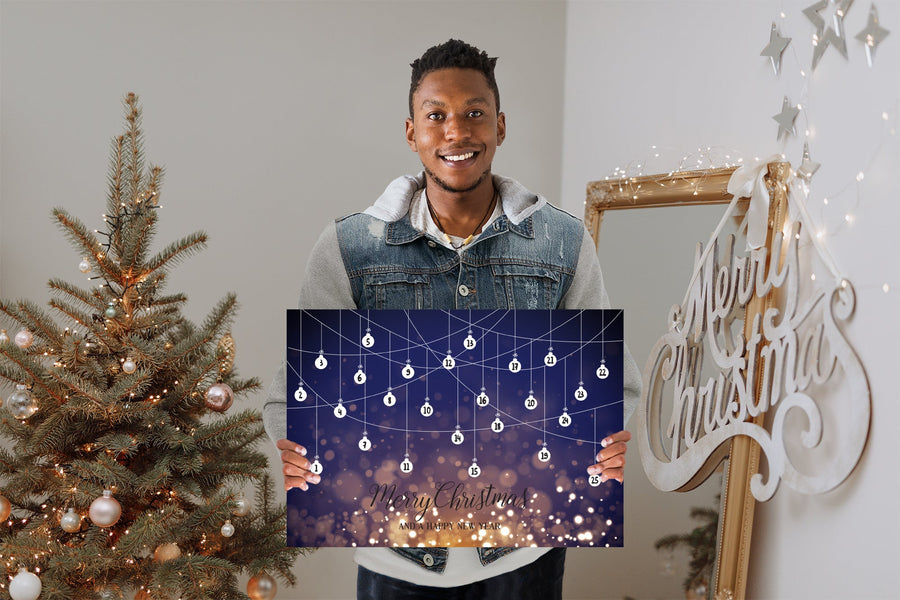 Calendars:  Bulbs Calendar        -      Dry Erase Foam Core